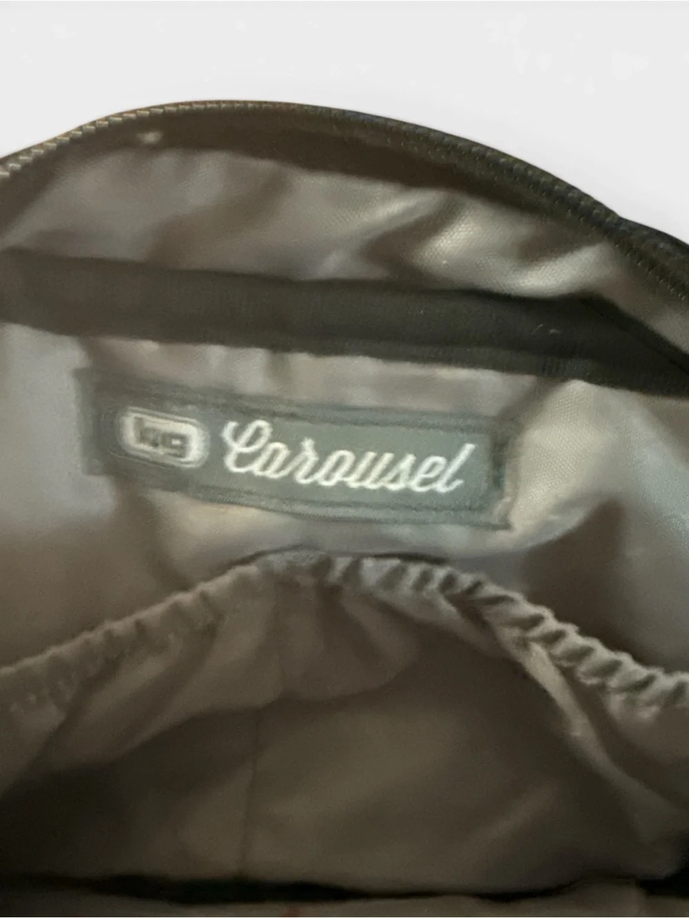 Lug Carousel RFID Black Quilted Crossbody Bag Entry Travel Purse Organizer